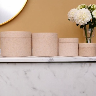 现货供应30g50g100g150g200g250g可降解麦积秆双层膏霜面膜分装 瓶