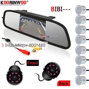 Koorinwoo Parktronic Car Parking Sensor 8/4 Video System Bu