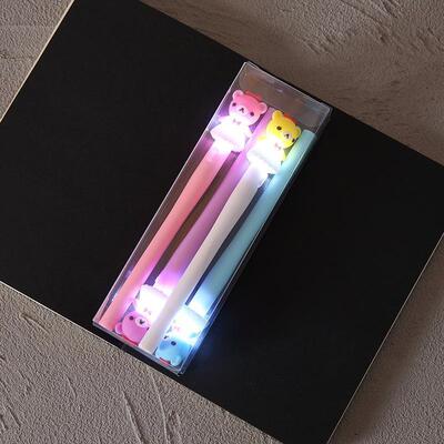 4Pcs/Set Gel Pen nicorn Pen Stationery Kawaii School Supplie