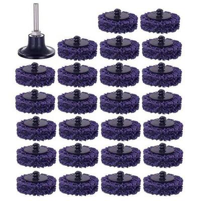 25PCS 2 inch 50mm Quick Change Easy Strip & Clean Discs