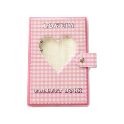 Hollow Heart Shape Flower 3 Photo Album Portable Wedding Ph