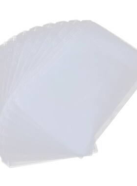 10 Pieces A5 A6 Binder Bags for 6 Ringbinders Loose leaf Wa