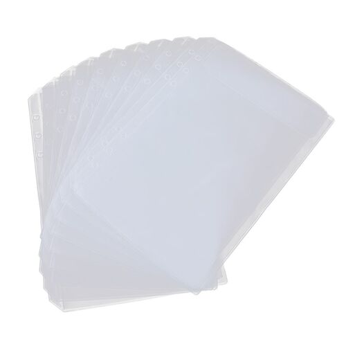 10 Pieces A5 A6 Binder Bags for 6 Ringbinders Loose leaf Wa
