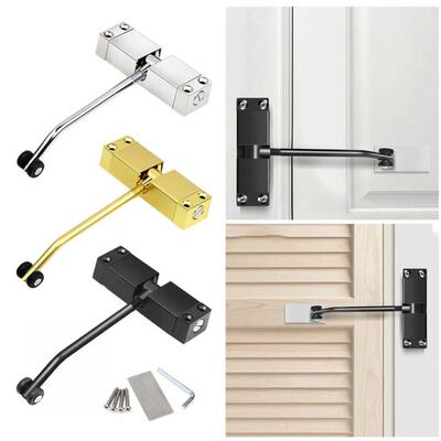 Stainless Steel Automatic Spring Door Closer Door Closing De