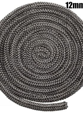 1Pcs 10/12mm Dark Grey$ Fiberglass Stove/Fire Rope  Wood Bur