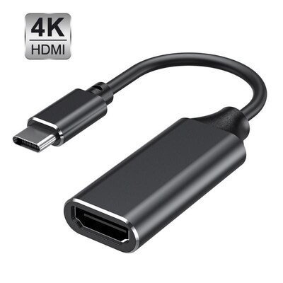 USB Type C To Female HDMI 4K HD TV Cable Adapter For Samsun