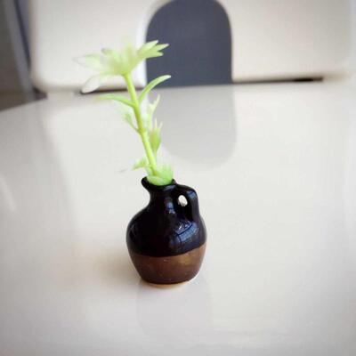 Mini Ceramics Vase Fridge Magnet DIY Porcelain Vase Refriger