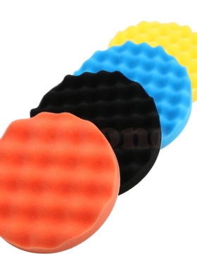 4pcs/Set 3/4/5/6/7 Inch Buffing Sponge Polishing Pad Hand To