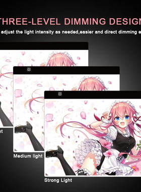 A3 USB LED Light Pad Artcraft Tracing Light Box Copy Board D