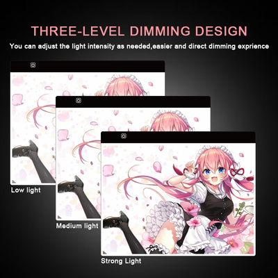 A3 USB LED Light Pad Artcraft Tracing Light Box Copy Board D