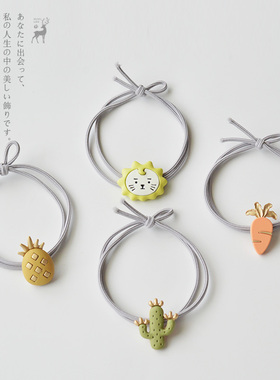 Korean simple and exquisite hair ornament high grade grey ha