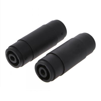2 Pcs 4-Pin Pole Female To Female Speakon Coupler Adapter Au