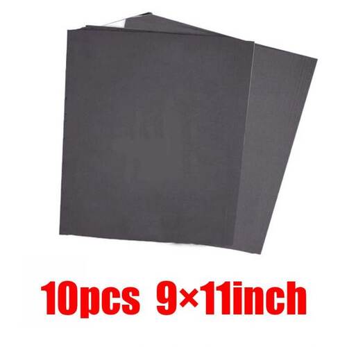10Pcs 9*11Inch 800Grit Wet Dry Sandpaper Sheets Assortment F