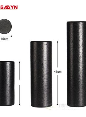 ROEGADYN EPP 3 Sizes Pilates Foam Roller Black Yoga Foam Rol
