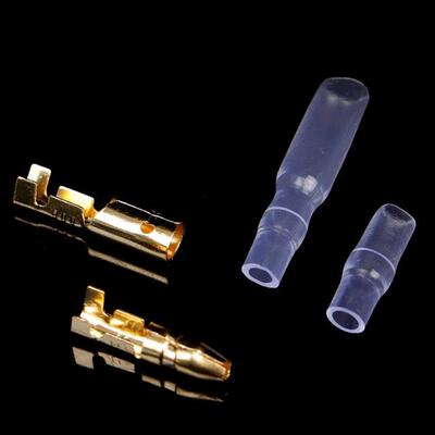 50Sets 4.0 Bullet Terminal Car Electrical Wire Connector Col