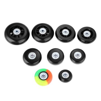 2 Sets Luggage Suitcase Replacement Wheels with Axles Wrench