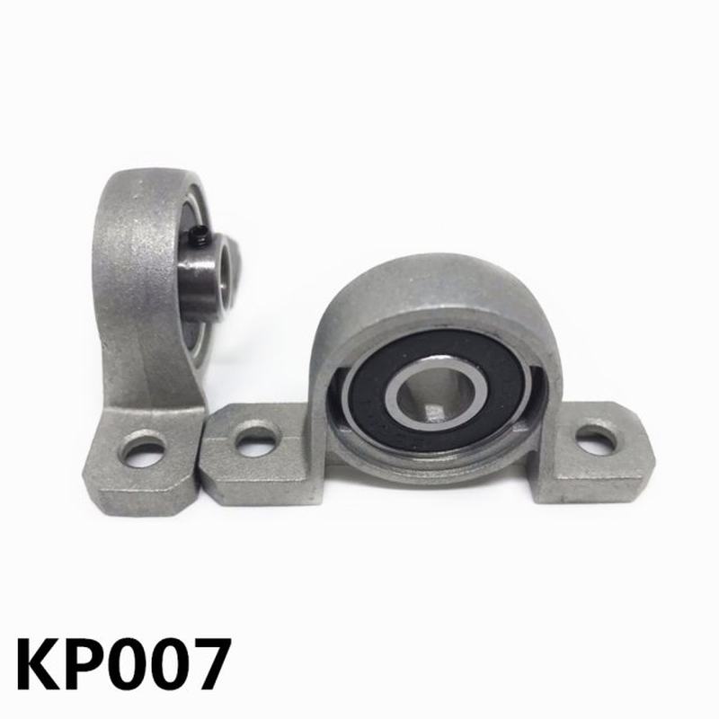 2Pcs Zinc Alloy KP007 Ball Bearing 35mm Bore Diameter Housin 标准件/零部件/工业耗材 其他五金件 原图主图