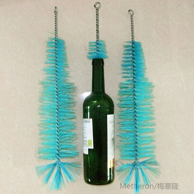 1pc Nylon Bottle Cleaning Brush Wine Beer Brew Tube Spout Cl