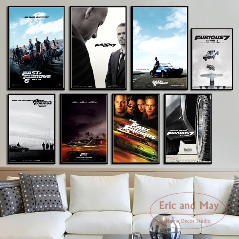 Fast and Furious Movie Series Classic Paul Walker Vin Diese