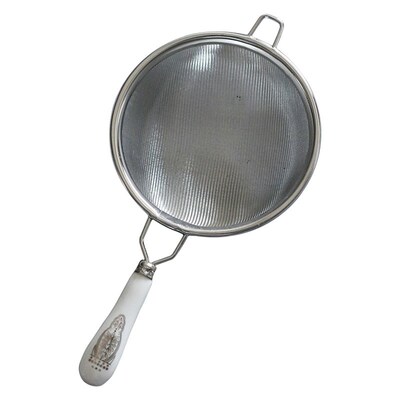 Vintage Tea Strainer Stainless Steel Dual Mesh Tea Strainer