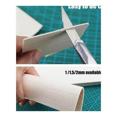AAA+ Balsa Wood Sheet Balsa Plywood  RC Airplane Boat Model