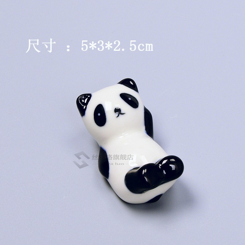 Chopstick Rack Ceramics Panda Chopstick Support Chopstick Ra