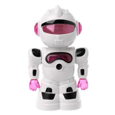 Manual Hand-cranking Pencil Sharpener With Cute Robot Cartoo