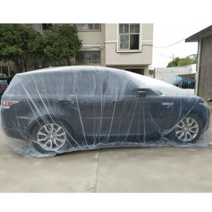 Disposable Car Cover Waterproof Transparent Plastic Dustpro