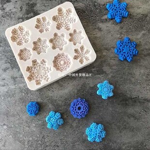 2018 Fashion Forms DIY Silicone Baking Cake Molds Christmas
