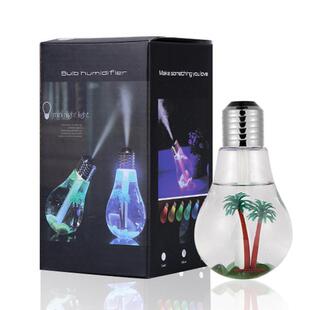 Bottle-Bulb Humidifier Aroma-Diffuser Mist-Maker Night-Light