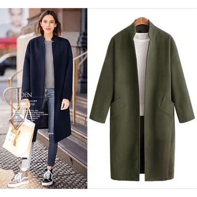 2019 autumn women jackets winter warm coats ladies wool coat