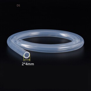 1M 3M 5M Food Grade Transparent Silicone Tube Rubber Hose 4