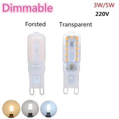 Mini G9 Led Lamp Light 3W 5W AC 220V 230V 240V G9 Led bulb S