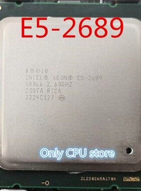 / Xeon E5-2689 cpu 8 core 16 thread 2.6G official version