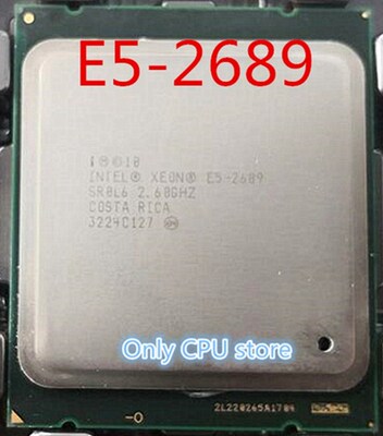 / Xeon E5-2689 cpu 8 core 16 thread 2.6G official version