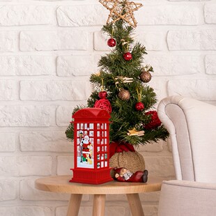 Plastic Candle Lamp Romantic Phone Booth LED Light Safety H