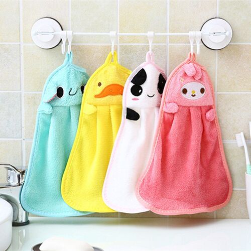 Bath-Towel Wipe Nursery Baby Cartoon Children Hanging Plush