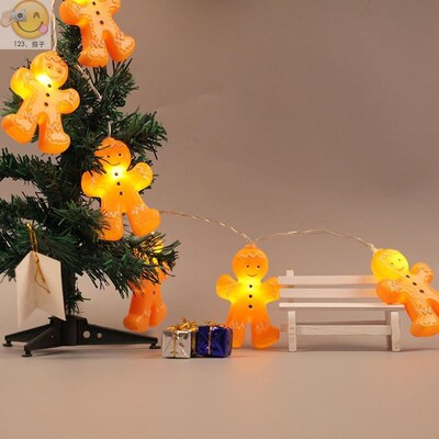 LED biscuits cartoon dog girl modelling lamp series of