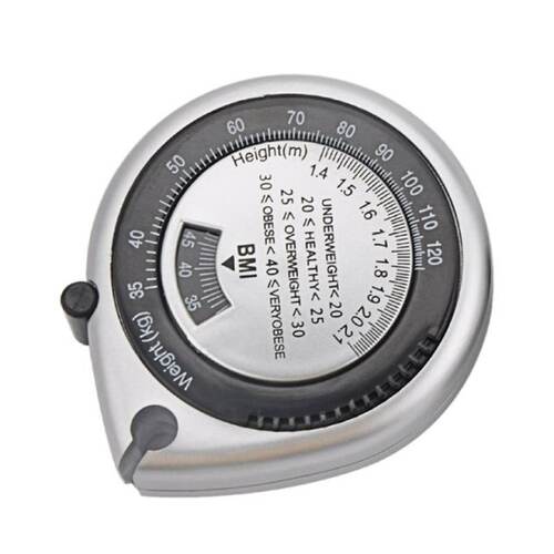 Body Measure Tape 60inch (150cm), Push-Button Retract, Ergno