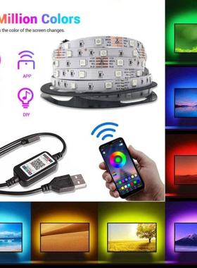 LED Lights Strips Bluetooth-compatible 5050 SMD DC5V WIFI RG