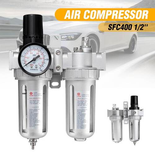 SFC400 1/2 Air Compressor Moisture Water Oil Lubricator Trap