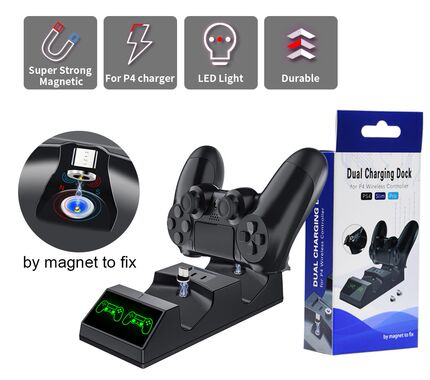 For Ps4 /Pro/Slim Wireless Controller Charger Magnet Mini U