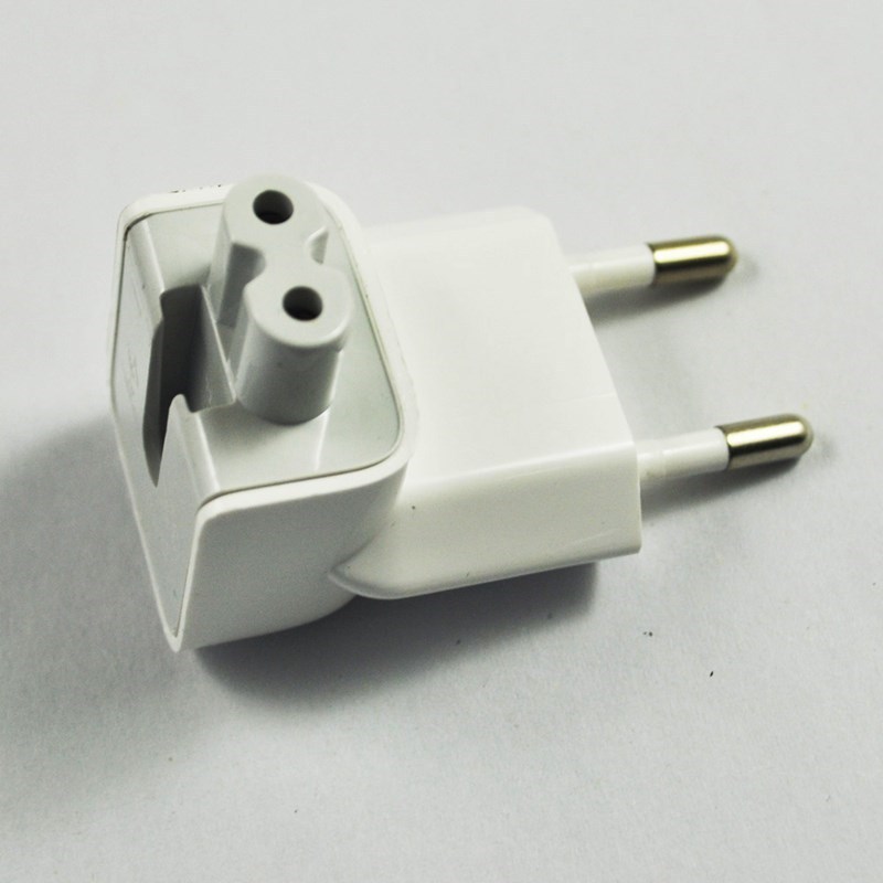 2 Pin EU Plug for Apple Mac book MB Pro iBook Charger Adapt