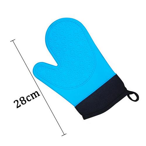 2 Pcs/ Set  Heat Resistant Silicone Oven Mitt Heat Resistant