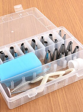34Pcs Icing Piping Cream Pastry Bag With Stainless Steel Noz