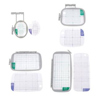 4PCS Sewing Hoop Frame Embroidery Machine Hoop Set Fit For B