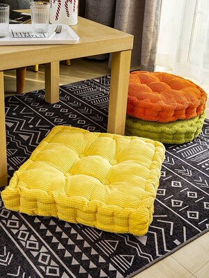 Thickened cushion office bedroom floor chair cushion seat