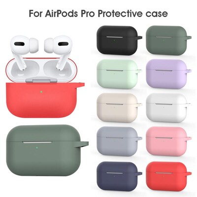 Silicone Case For Airpods Pro Wireless Earphone Case For Ai