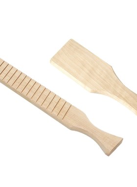 Flat/Groove Wood Board Pottery Tool Mud Sculpture Clay Paddl