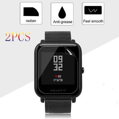 For Huami Amazfit Bip Smart Watch Clear 2Pcs TPU Screen Pro